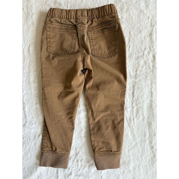 Cat & Jack Khaki Joggers 3T - Picture 2 of 5